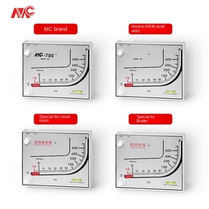 Manómetro Diferencial Negativo MC MC-700 ABS para Cuarto de Purificación en Acuicultura y Gallinero, Rango de 0-100 bar - Product Image 6