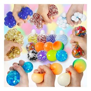 ลูกบอลบีบซิลิโคนแบบพรีเมียมสำหรับผู้ใหญ่ บรรเทาความวิตกกังวล ของเล่นนุ่มๆ ช่วยผ่อนคลายประสาทสัมผัส เนื้อสัมผัสคืนตัวช้า - Product Image 1