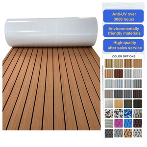 Pavimentazione per Barche Personalizzata Fai-<span class=keywords><strong>da</strong></span>-Te in Schiuma EVA Ocean, Tappetino Adesivo per Ponte Marino e Yacht, Antiscivolo in Finto Teak, Moquette per Barca, Camper e Ponte Yacht - Product Image 1