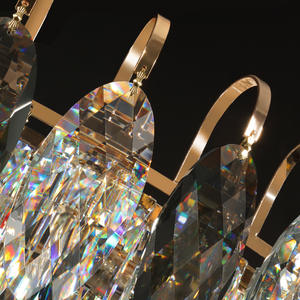 Lampe en cristal de style nordique moderne minimaliste américain, nouveau style transfrontalier, éclairage de salle à manger, chambre à coucher, lustre - Product Image 1