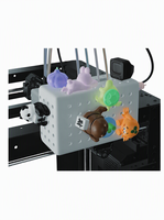 Printer 3D FDM Multi-Warna Kecepatan Tinggi FlashForge AD5X dengan Perataan Meja Otomatis Penuh, Volume Cetak 220x220x220mm, Kecepatan Cetak 600mm/s