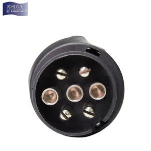 Certificado Ce aprobado Iso 1724/11446/Ce/RoHs alta calidad Iso 1724 7 Pin 12V adaptador de <span class=keywords><strong>remolque</strong></span> 7 Pin a <span class=keywords><strong>13</strong></span> Pin <span class=keywords><strong>enchufe</strong></span> de <span class=keywords><strong>remolque</strong></span> - Product Image 2