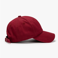 Gorra de béisbol marrón en blanco personalizada bordada mujeres hombres 6 paneles gorra deportiva ajustada gorra de béisbol suave al tacto sombreros