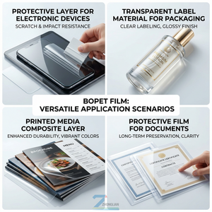 Film de base universel traité au corona, transparent, simple face, 75 μm, pour <span class=keywords><strong>couche</strong></span> protectrice composite/impression composite - Product Image 4