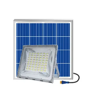 Projecteur solaire LED, faible puissance, 500W, économie d'énergie, étanche, ip66, extérieur