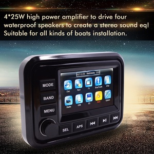 ลำโพงแขวนกันน้ำ IP66 พลาสติกสำหรับเรือ ขนาด 6.5 นิ้ว สำหรับวิทยุ AM/FM รุ่น H-058-25TRGB+ H-303A+USB สำหรับเครื่องเล่น MP5 - Product Image 3