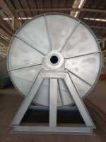 Mélangeur de poudre sèche industriel, mélangeur rotatif à vis pour poudre et granulés, haute capacité 8CBM, fonctionnement facile