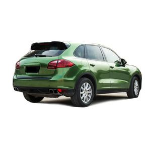 Leid Qualité Auto-Réparation Anti-Rayures TPU Super Lumineux Métallique Mamba Vert Changement de Couleur Film Car Wrap - Product Image 6