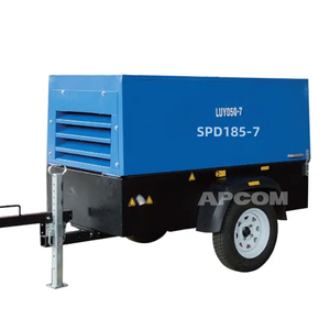 High Pressure Diesel <b>Screw</b> Air Compressor KSD10-40CY 10m³/min 40bar Cummins QSB5.9 Engine Mobile Towable Compressor For sale - Product Image 3