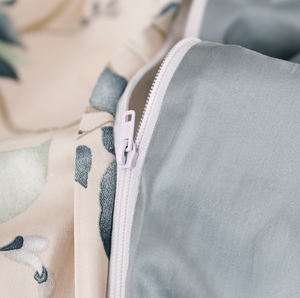 Fabrika 100% pamuk özelleştirilmiş yorgan lüks nevresim yorgan yatak takımı tekstil yatak çarşafı - Product Image 3