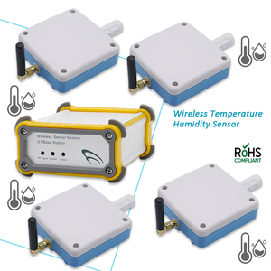 Nhiệt độ độ ẩm hệ thống giám sát đa sử dụng <span class=keywords><strong>USB</strong></span> nhiệt độ dữ liệu <span class=keywords><strong>logger</strong></span> 4 bộ nhiệt độ không dây độ ẩm Gateway - Product Image 1