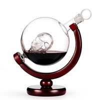 Gobelet en verre à liqueur en os à tête creuse en forme de globe Offre Spéciale de L Set Design unique pour whisky Tequila Para Wine