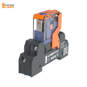 Relé Electromagnético Subminiatura LANBOO LBJ13A, 5 Pines, 8 Pines, <span class=keywords><strong>10A</strong></span>, Sellado Automático, Alta Potencia, Aleación de Plata, DC12V, DC24V, AC220V - Product Image 1