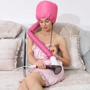 Italië Best Verkopende Draagbare Veilige Vrouwen Bonnet Föhn Cap Haarverzorging Drogen Salon Cap Haarmasker Bakolie Dop