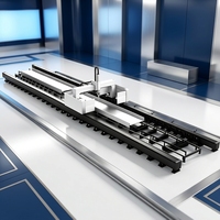 Machine de découpe laser à fibre 12KW pour poutres en H, découpe multi-angles, idéale pour le traitement de l'acier et des tuyaux de formes spéciales