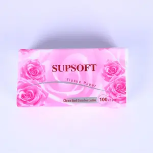 面巾纸供应商Oem软包2层3层粉色护肤面巾纸