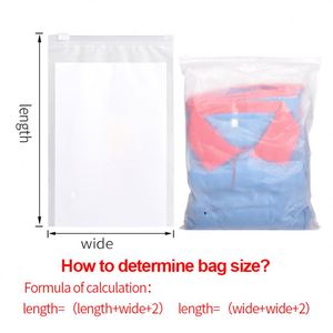 <strong>Polythene</strong> Ziplock <strong>Bag</strong> <strong>clear</strong> Pe Zipper Reclosable Plastic Ziplock <strong>Bags</strong> in Black Zipper <strong>Bags</strong> for Clothing Packaging - Product Image 2