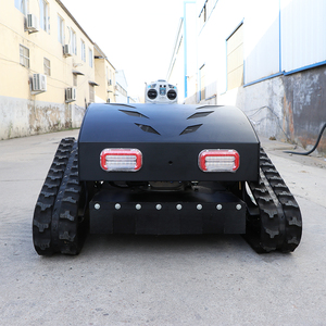 Giá Rẻ Giá Điều Khiển Từ Xa Cắt Robot Vườn Cắt 550Mm Chiều Rộng Thiết Kế Cao Su Theo Dõi Tự Hành Mini Flail Máy Cắt - Product Image 1