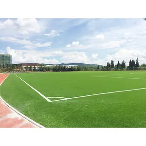 Producto más nuevo, césped artificial, alfombras de fútbol calificadas de 50mm, césped sintético, césped artificial de fútbol