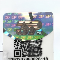 Étiquette de sécurité personnalisée avec code QR holographique 3D, autocollant anti-contrefaçon, étiquette d'authentification pour l'emballage électronique