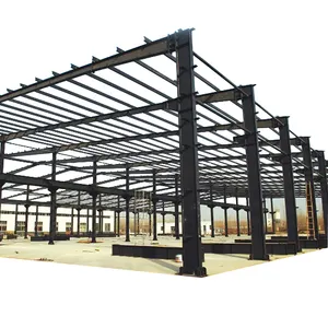 Prefabricated Building Materials Low Cost Price Prefabricated Metal Light Steel Structure Construction Building Materials