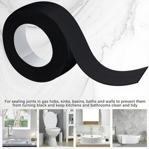 Nastro sigillante impermeabile flessibile e autoadesivo <span class=keywords><strong>per</strong></span> calafataggio in gomma <span class=keywords><strong>per</strong></span> lavello <span class=keywords><strong>da</strong></span> cucina <span class=keywords><strong>vasca</strong></span> <span class=keywords><strong>da</strong></span> <span class=keywords><strong>bagno</strong></span> <span class=keywords><strong>bagno</strong></span> <span class=keywords><strong>bagno</strong></span> di tenuta del bordo della parete - Product Image 5