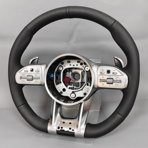Volante Personalizado Mejorado para <span class=keywords><strong>Mercedes</strong></span> <span class=keywords><strong>Benz</strong></span> Clase C E AMG W205 W204 W206 C300 C43 X253 A35 A45 A180 - Product Image 4