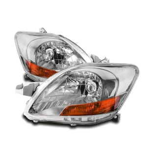 Remplacement de lampe de phare avant pour <span class=keywords><strong>Toyota</strong></span> <span class=keywords><strong>Yaris</strong></span> berline 4dr accessoires boîtier noir pour corolla <span class=keywords><strong>2002</strong></span> phares modernes - Product Image 1