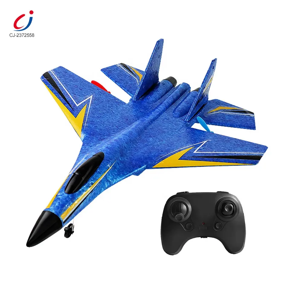 Chengji 2.5 Channel Rc Aircraft Hand Throw Glider Remote Control Flying Foam Plane Toy for Kids