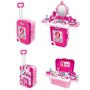 Coffret de rangement pour outils de <span class=keywords><strong>cuisine</strong></span> en plastique, perceuse électrique, jouet éducatif STEM, jeu d'imitation, cadeau pour tout-petits garçons et filles - Product Image 3