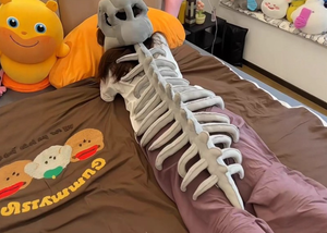 Peluche Realista de Dinosaurio Bonezilla, Juguete de Peluche de Monstruo de Halloween, Esqueleto de Dinosaurio, Muñeco de Animal, Máscara de Terror Decorativa, 8-13 Años - Product Image 6