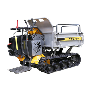 Mini Crawler <b>Dumper</b> Trucks Rubber <b>Track</b> 0.5tons/0.8tons/1.0tons Transporter - Product Image 1