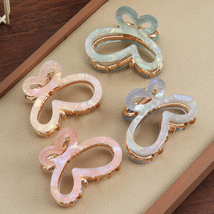 Nouvelle pince à <span class=keywords><strong>cheveux</strong></span> papillon colorée dégradée 2026 pour <span class=keywords><strong>femme</strong></span> – Accessoire de coiffure haut de gamme - Product Image 2