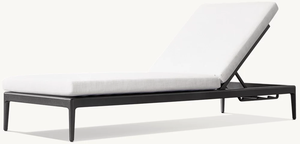 Chaise longue de plage Hangkai, cadre en aluminium, <span class=keywords><strong>lit</strong></span> de repos, <span class=keywords><strong>canapé</strong></span> de jardin - Product Image 3