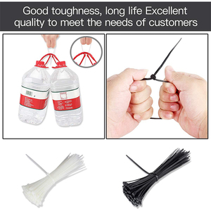 2.5*100mm PA66 nhựa quan hệ cáp dây đeo giá rẻ giá tùy chỉnh nhiệm vụ nặng nề tự khóa Nylon quan hệ cáp Zip - Product Image 5