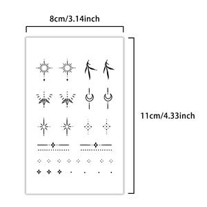 <span class=keywords><strong>Tatouage</strong></span> temporaire minimaliste à petits motifs, <span class=keywords><strong>tatouage</strong></span> semi-permanent, imperméable, résistant à la transpiration, dure 2 semaines, <span class=keywords><strong>tatouage</strong></span> réaliste pour le <span class=keywords><strong>bras</strong></span> - Product Image 2