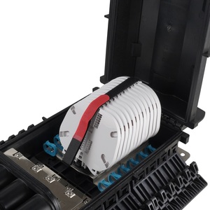 Ip65 Trắng & Đen ngoài trời gấp khởi động nối hộp <span class=keywords><strong>FTTH</strong></span> Cáp phân phối cho sợi quang 4G Wi-Fi <span class=keywords><strong>FTTH</strong></span> OTDR tương thích - Product Image 4