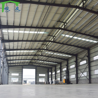 Structure d'entrepôt en acier galvanisé robuste pour centre logistique, conception de hangar d'usine, bâtiment de stockage métallique préfabriqué