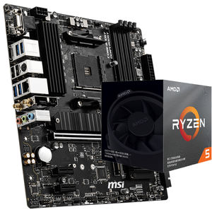 Carte mère MSI <span class=keywords><strong>B550M</strong></span> <span class=keywords><strong>PRO</strong></span>-<span class=keywords><strong>VDH</strong></span> WIFI GAMING avec processeur de bureau AMD Ryzen 5 7 9 3500X 3600 3600X 3700X 3800X - Product Image 3