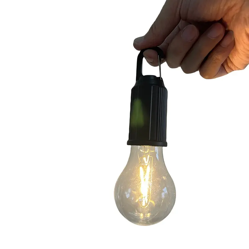 مصباح يدوي صغير COB من البلاستيك بسعر مخفض مصباح خيمة التخييم لإضاءة محيطية صغيرة