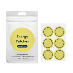 Patch énergétique à base de plantes pratique pour hommes et femmes, avec des ingrédients naturels pour soulager la fatigue et dynamiser votre journée. 30 Pièces - Product Image 1