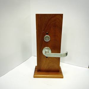 Juego de Cerradura de Seguridad Premium para Puerta, Manija de Puerta de Níquel Satinado con Llave para Puertas de Madera de Oficinas Comerciales - Product Image 2