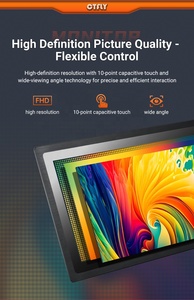 7 10 12 15 17 18,5 19 21,5 24 inch IP65 frontpanel montage touchscreen industriële panel pc met Android/<span class=keywords><strong>Linux</strong></span>/Windows OS <span class=keywords><strong>Linux</strong></span> OS - Product Image 3