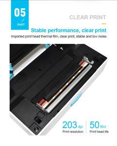 Imprimante à codes-barres <span class=keywords><strong>USB</strong></span> portable à vitesse rapide pour téléphones et ordinateurs Impresora Ama Zon sur <span class=keywords><strong>Ebay</strong></span> Papier thermique 48-110 mm Imprimante de bordereaux - Product Image 5