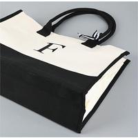 2024 femmes nouveau Jute coton sac écologique recyclable lin sac grand décontracté toile de jute Shopping sac fourre-tout avec Logo personnalisé taille