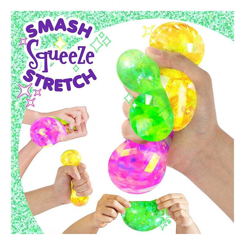 2025 New Design Trendy Watermelon Color Changing Squishy Football Kids Anxiety Relief Sensory Toy Slow Rise Squishy Ball