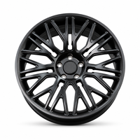 Jantes forgées à haute résistance, finition mate noire, à rayons maillons, pour Land Rover, Ford, Dodge, de 18 à 22 pouces, peinture personnalisée