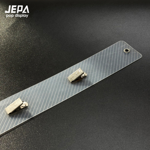 Tùy chỉnh in Nhựa giá Dải hàng hóa hiển thị treo Clip cho siêu thị khuyến mại kho cung cấp - Product Image 6