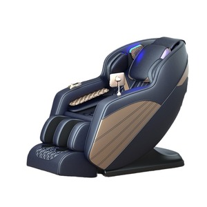 Fauteuil de massage intelligent avec guidage SL, bras robotique 3D, massage complet du corps, usage domestique, noir, brun foncé, 154x76x112cm - Product Image 5