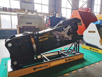 Cisaille hydraulique MONDE Eagle pour la découpe de matériaux en acier lourd, idéale pour les déchets de ferraille en chantier